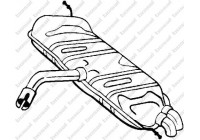 Exhaust backbox / end silencer 233-723 Bosal