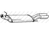 Exhaust backbox / end silencer 233-731 Bosal