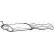 Exhaust backbox / end silencer 233-779 Bosal