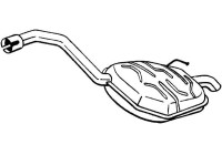 Exhaust backbox / end silencer 235-055 Bosal