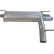 Exhaust backbox / end silencer 235-059 Bosal, Thumbnail 2