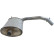 Exhaust backbox / end silencer 235-059 Bosal, Thumbnail 3