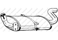 Exhaust backbox / end silencer 235-185 Bosal