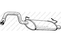 Exhaust backbox / end silencer 235-203 Bosal
