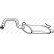 Exhaust backbox / end silencer 235-203 Bosal