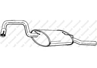 Exhaust backbox / end silencer 235-209 Bosal