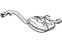 Exhaust backbox / end silencer 235-239 Bosal
