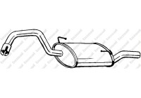 Exhaust backbox / end silencer 235-931 Bosal