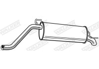 Exhaust backbox / end silencer 23670 Walker