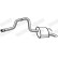 Exhaust backbox / end silencer 24055 Walker