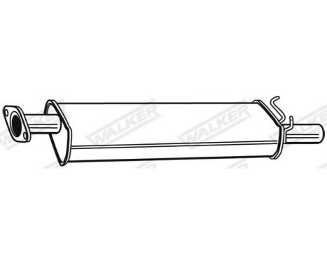 Exhaust backbox / end silencer 24139 Walker, Image 6