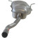 Exhaust backbox / end silencer 247-515 Bosal, Thumbnail 4