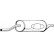 Exhaust backbox / end silencer 247-893 Bosal