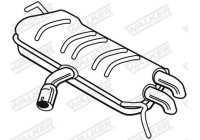 Exhaust backbox / end silencer 25126 Walker