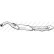 Exhaust backbox / end silencer 278-069 Bosal