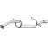 Exhaust backbox / end silencer 278-077 Bosal, Thumbnail 2