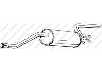 Exhaust backbox / end silencer 278-085 Bosal