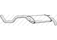 Exhaust backbox / end silencer 278-101 Bosal