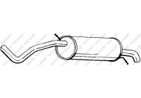 Exhaust backbox / end silencer 278-233 Bosal