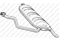 Exhaust backbox / end silencer 278-239 Bosal