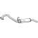 Exhaust backbox / end silencer 278-295 Bosal, Thumbnail 2