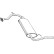 Exhaust backbox / end silencer 278-349 Bosal, Thumbnail 2