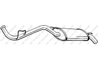 Exhaust backbox / end silencer 278-419 Bosal