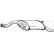 Exhaust backbox / end silencer 278-467 Bosal, Thumbnail 2