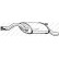 Exhaust backbox / end silencer 278-467 Bosal
