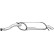 Exhaust backbox / end silencer 278-527 Bosal, Thumbnail 2