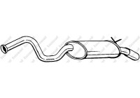 Exhaust backbox / end silencer 278-639 Bosal