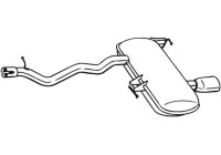 Exhaust backbox / end silencer 278-673 Bosal
