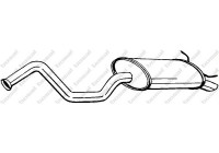 Exhaust backbox / end silencer 278-769 Bosal