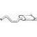 Exhaust backbox / end silencer 278-769 Bosal