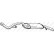 Exhaust backbox / end silencer 278-771 Bosal