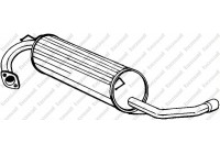 Exhaust backbox / end silencer 278-839 Bosal