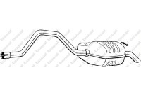 Exhaust backbox / end silencer 278-857 Bosal