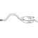 Exhaust backbox / end silencer 278-857 Bosal, Thumbnail 2