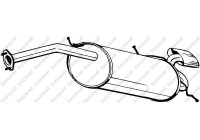Exhaust backbox / end silencer 278-877 Bosal