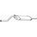 Exhaust backbox / end silencer 278-981 Bosal