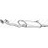 Exhaust backbox / end silencer 279-027 Bosal