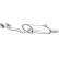 Exhaust backbox / end silencer 279-027 Bosal, Thumbnail 2