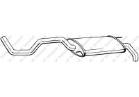 Exhaust backbox / end silencer 279-117 Bosal