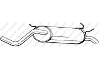 Exhaust backbox / end silencer 279-221 Bosal