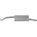 Exhaust backbox / end silencer 279-497 Bosal