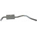 Exhaust backbox / end silencer 279-549 Bosal, Thumbnail 3