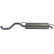 Exhaust backbox / end silencer 279-599 Bosal, Thumbnail 2