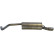 Exhaust backbox / end silencer 279-641 Bosal