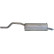Exhaust backbox / end silencer 279-643 Bosal