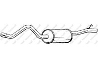 Exhaust backbox / end silencer 279-765 Bosal